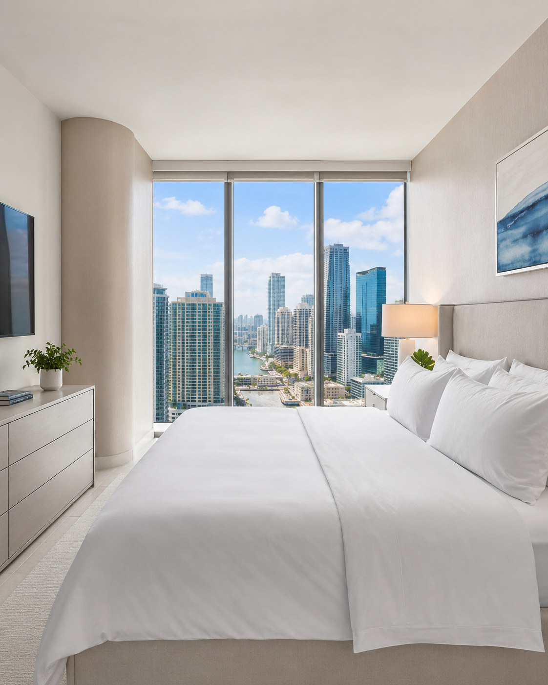 Turnexa prepared luxury guest room